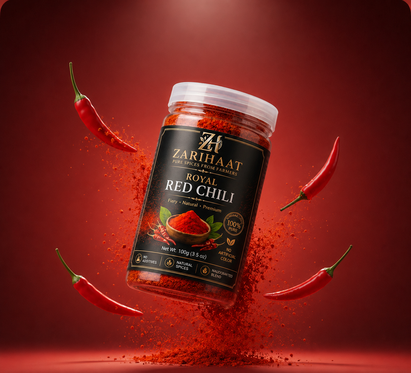 Zarihaat Royal red chili powder